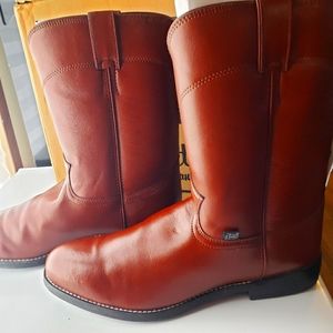 Justin Basics Western dress boots sz12
